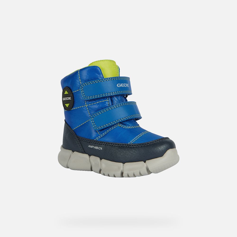 Botas Geox Bebe Azuis - Flexyper Abx Boy - LFBAP4279